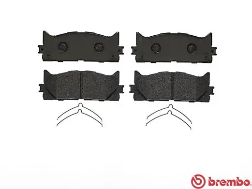 P83117 Brembo Pastillas delanteras