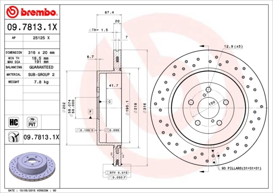 0978131X Brembo