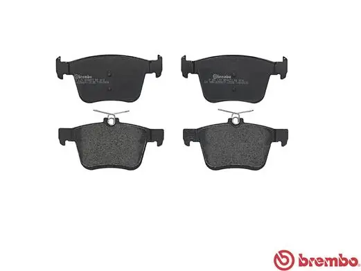 P85125 Brembo Pastillas freno traseras