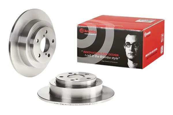 08689714 Brembo Freno de disco trasero