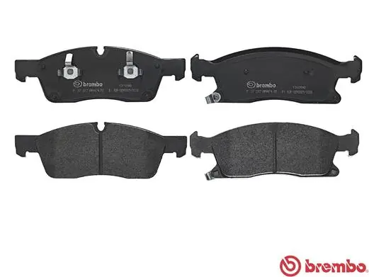 P37017 Brembo Pastillas delanteras