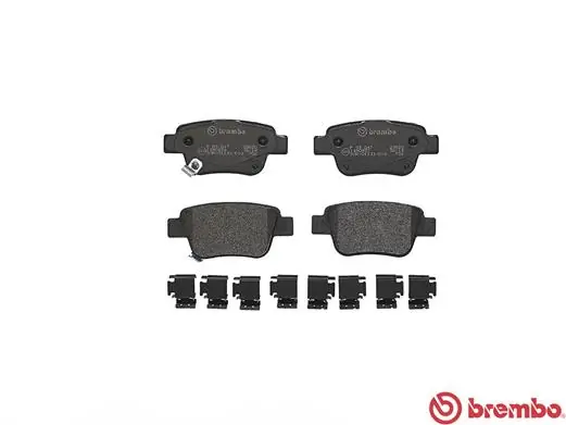 P83047 Brembo Pastillas freno traseras