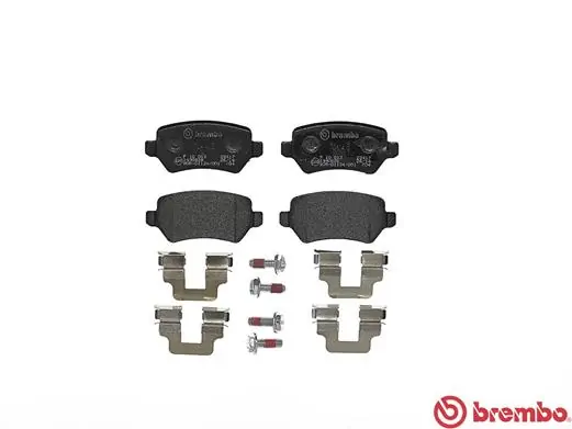 P10013 Brembo Pastillas freno traseras