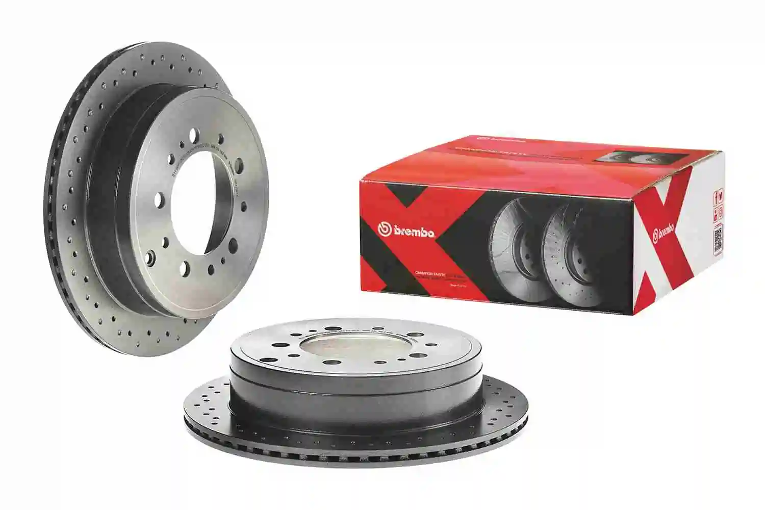 09D6181X Brembo Freno de disco trasero