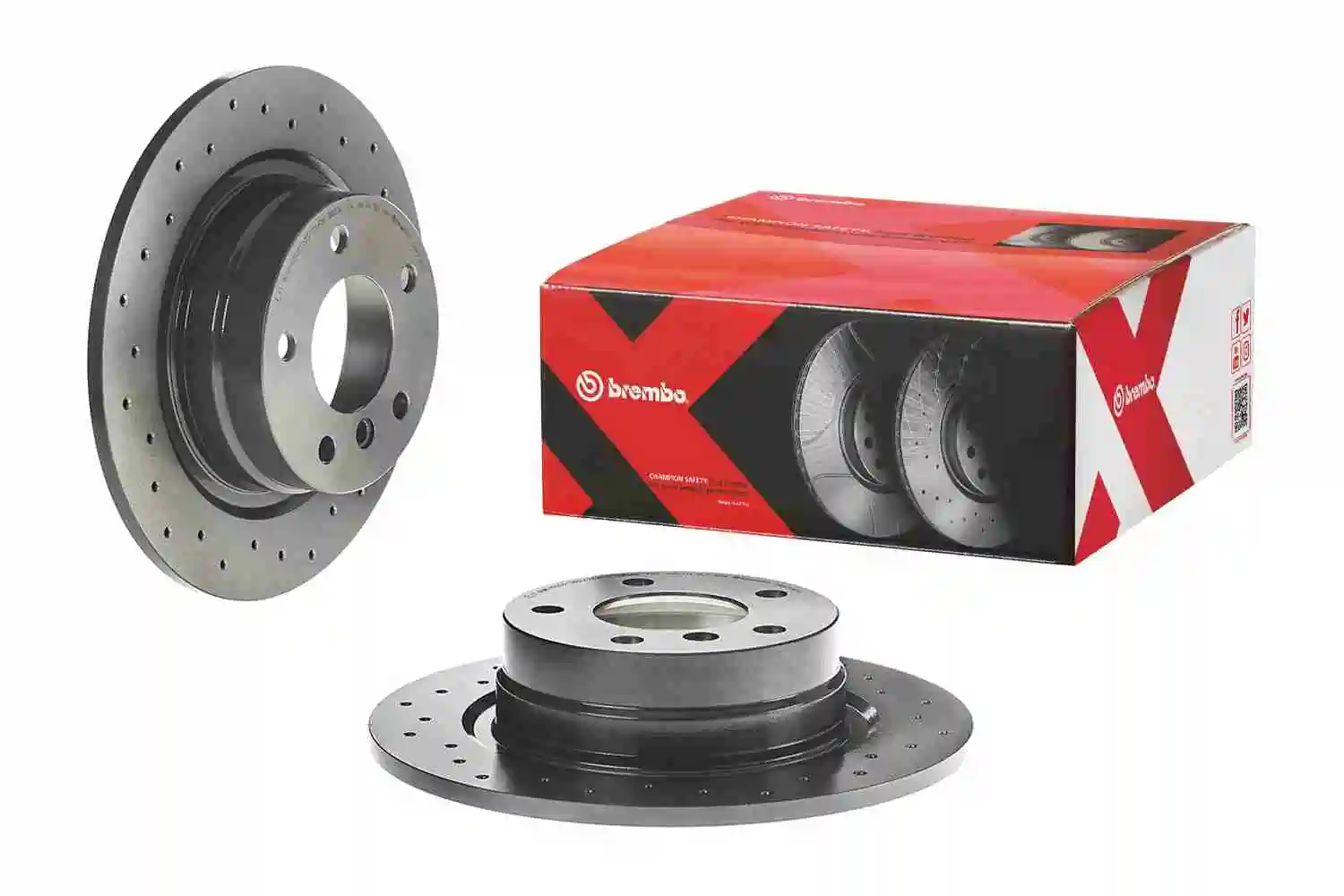 08A2051X Brembo Freno de disco trasero