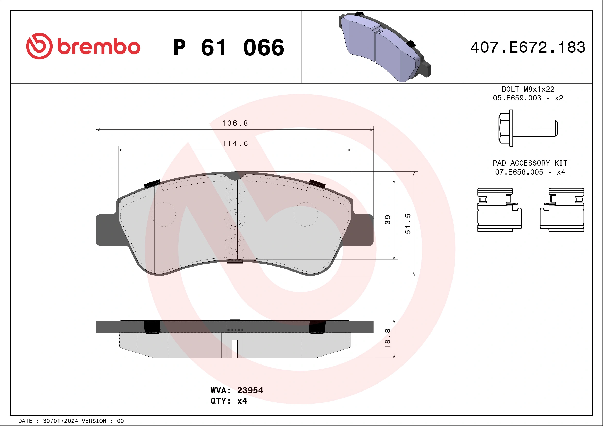 P61066 Brembo