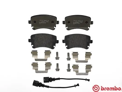 P85083 Brembo Pastillas freno traseras