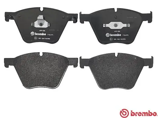 P06073 Brembo Pastillas delanteras