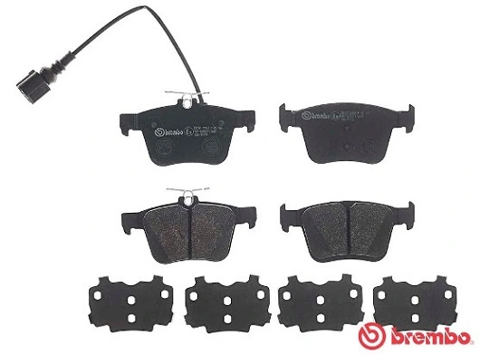 P85162 Brembo Pastillas freno traseras