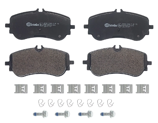 P85172 Brembo Pastillas freno traseras