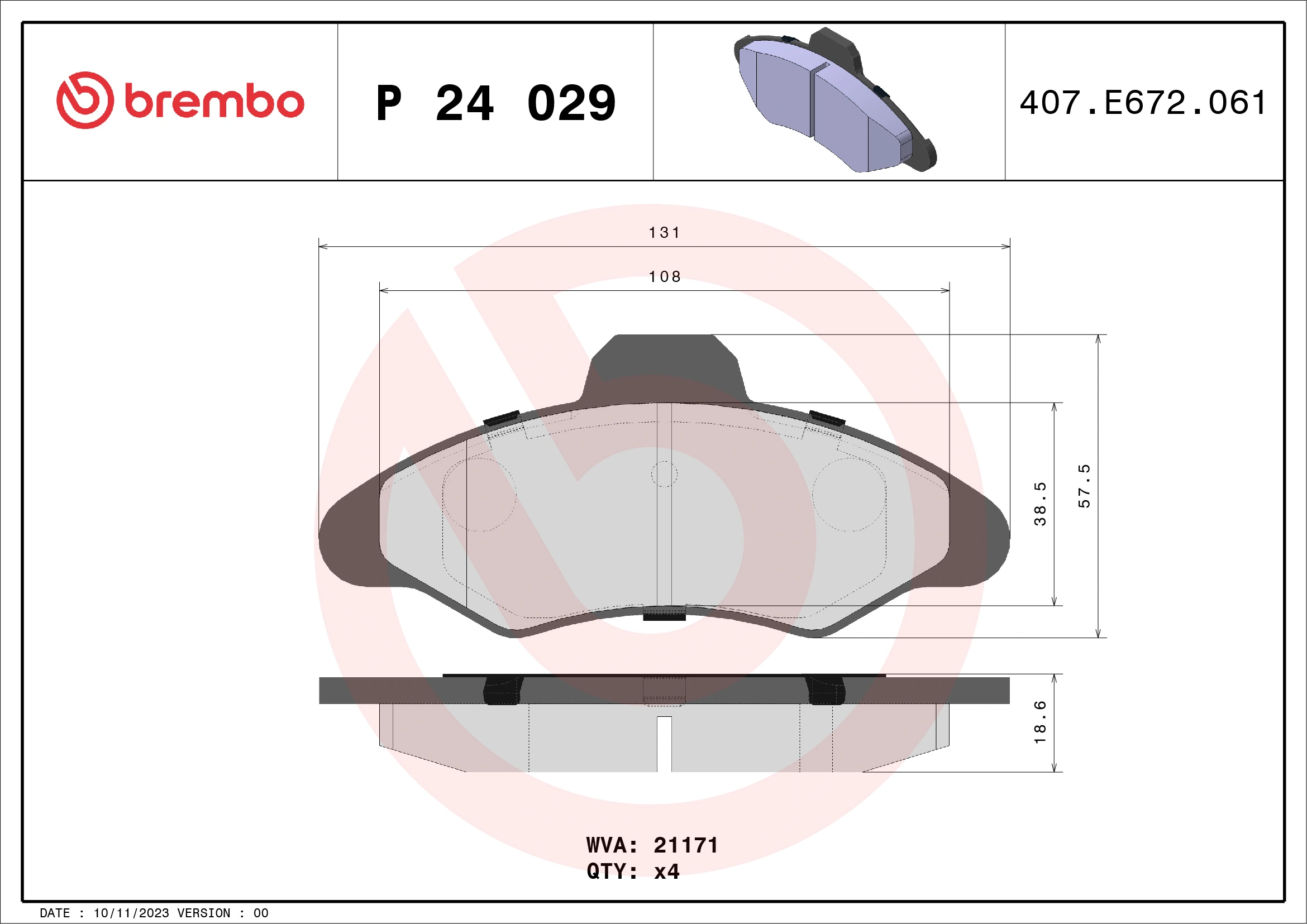 P24029 Brembo