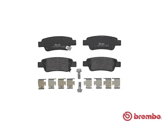 P28046 Brembo Pastillas freno traseras