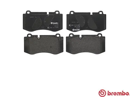 P50074 Brembo Pastillas delanteras