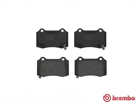 P11024 Brembo Pastillas freno traseras