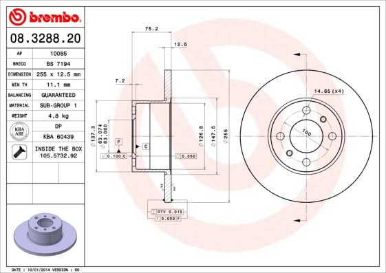 Comprar Disco de freno delantero BMW 3  E21 a bajo precio
