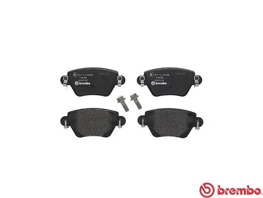 P68028 Brembo Pastillas freno traseras