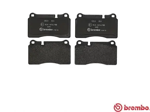 P85110 Brembo Pastillas delanteras
