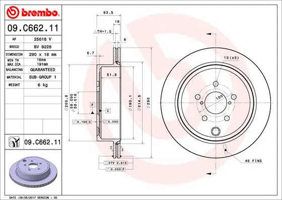 09C66211 Brembo