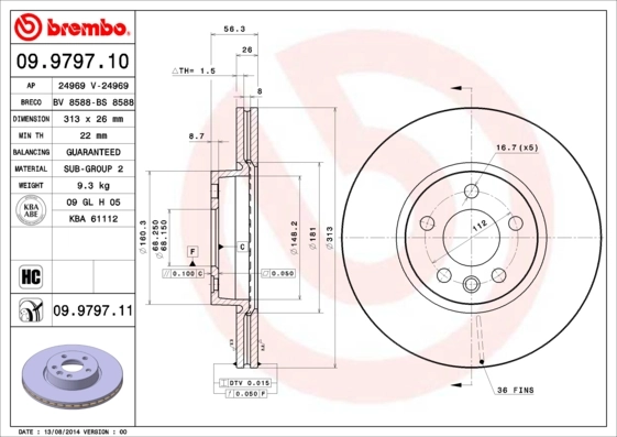 09979710 Brembo