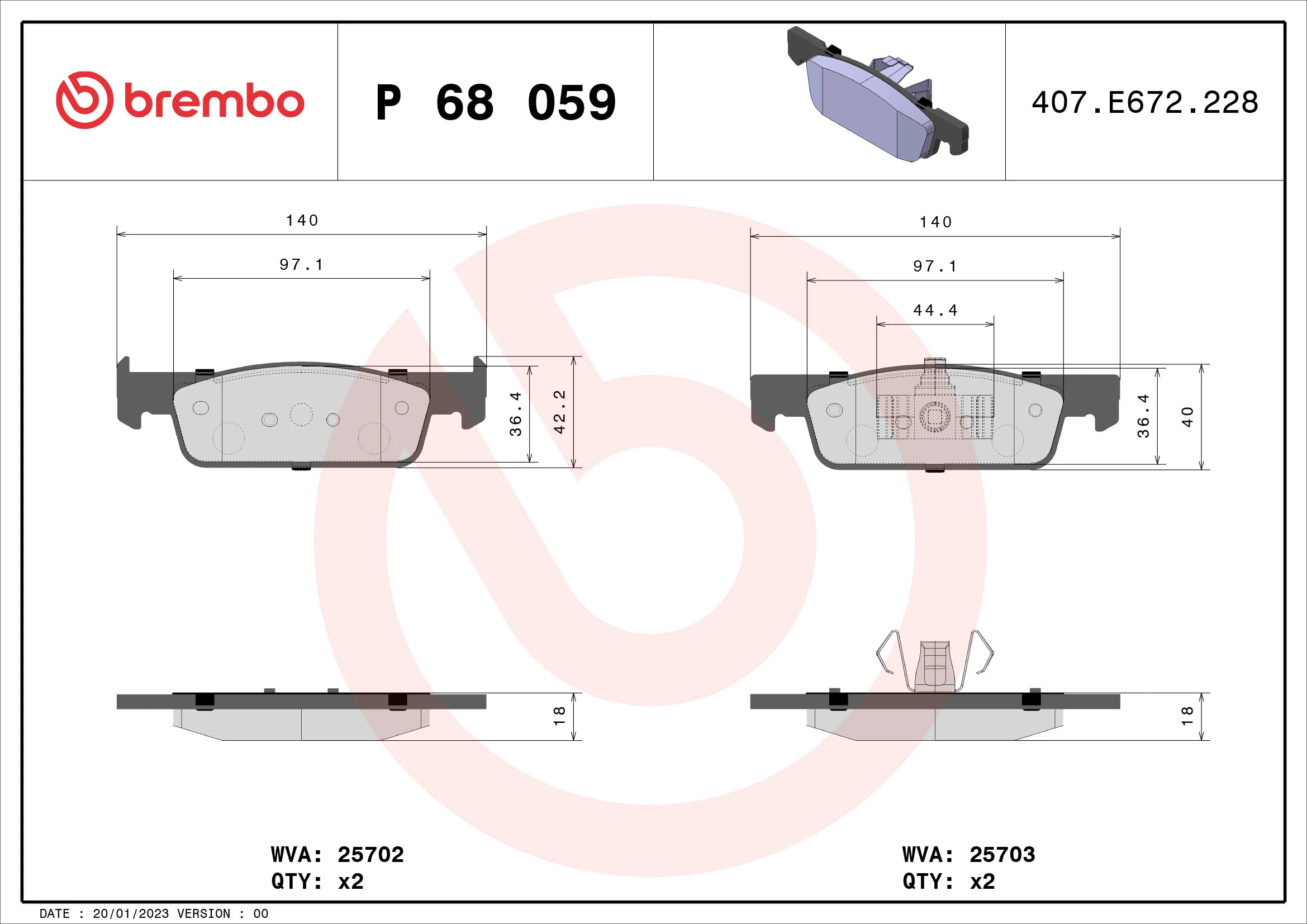 P68059 Brembo