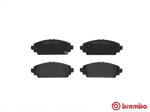P28031 Brembo Pastillas delanteras