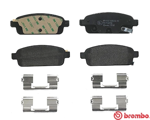 P59087 Brembo Pastillas freno traseras