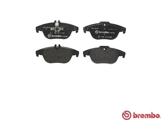 P50068 Brembo Pastillas freno traseras