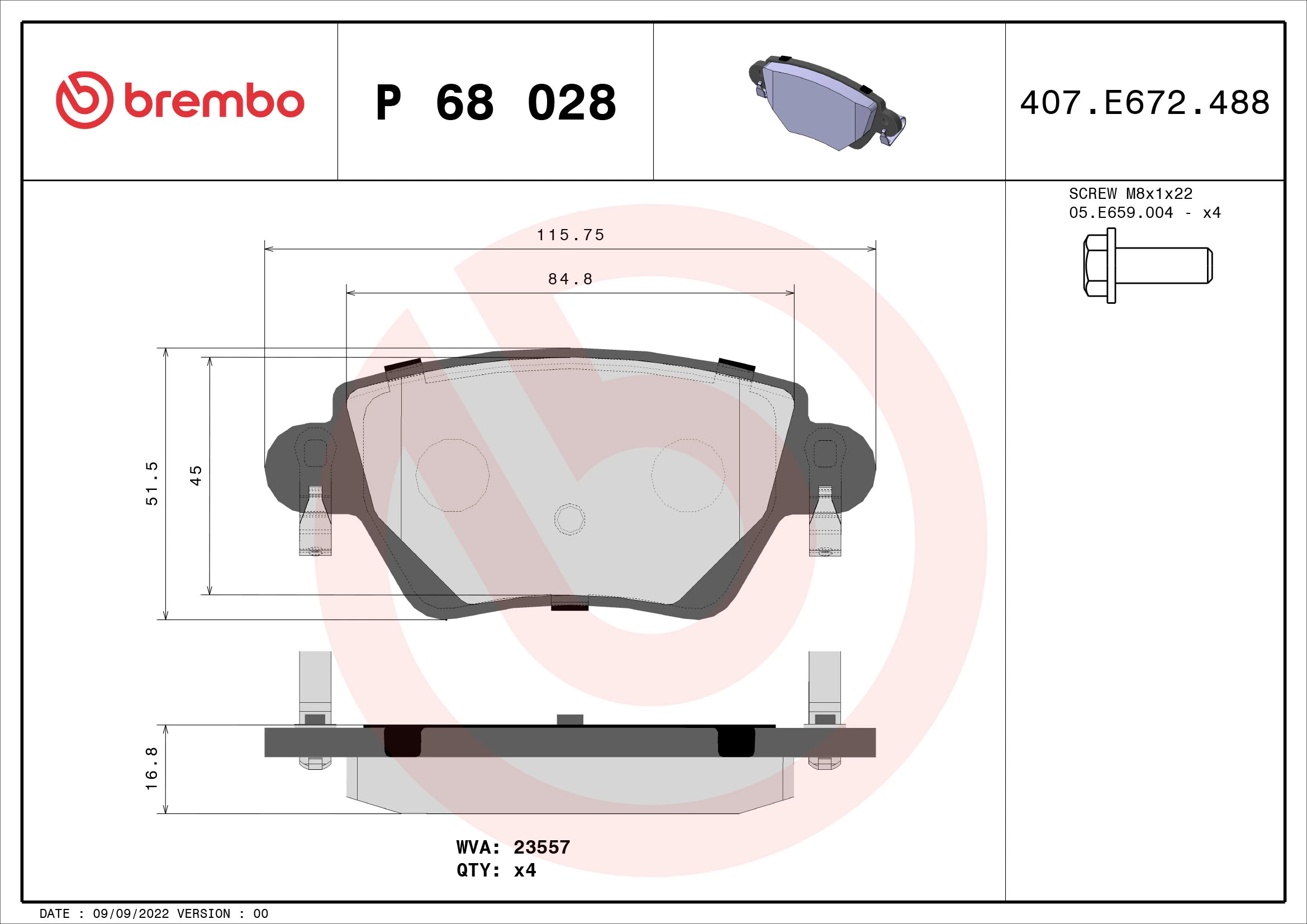 P68028 Brembo