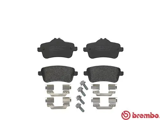 P50099 Brembo Pastillas freno traseras