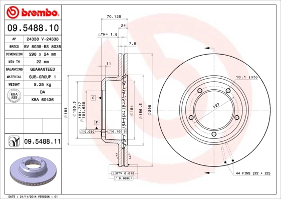 09548810 Brembo