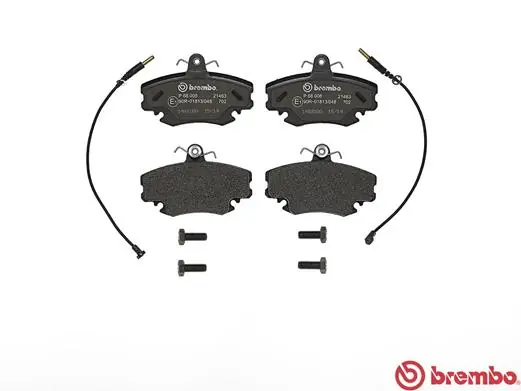 P68008 Brembo Pastillas delanteras