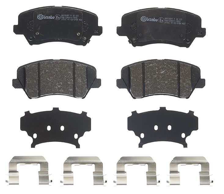 P30123 Brembo Pastillas delanteras