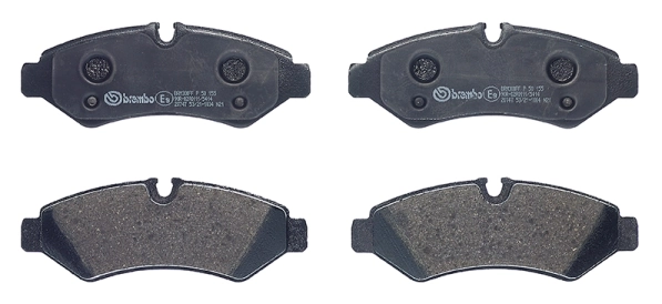 P50155 Brembo Pastillas freno traseras