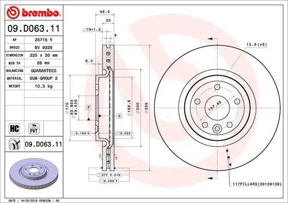 09D06311 Brembo