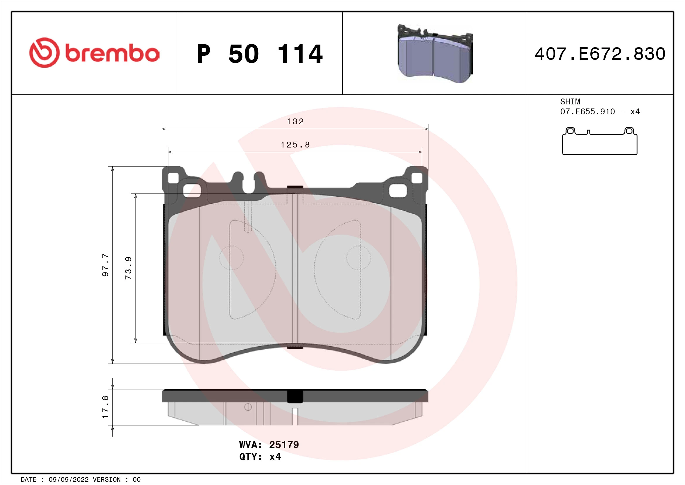 P50114 Brembo