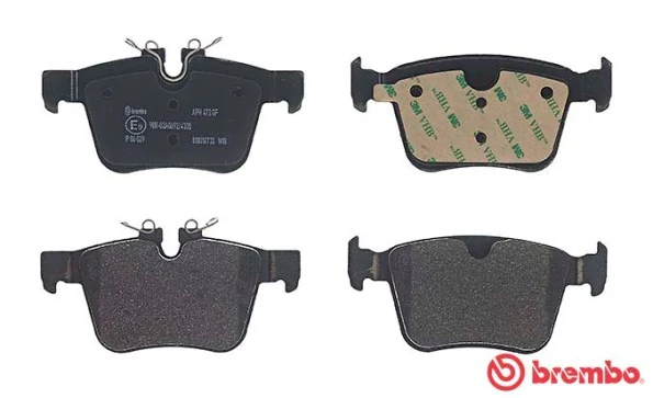 P86029 Brembo Pastillas freno traseras