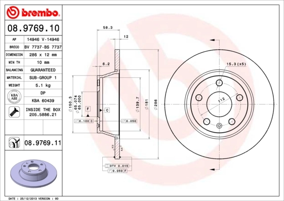 08976910 Brembo