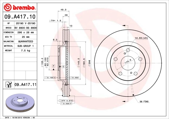 09A41711 Brembo
