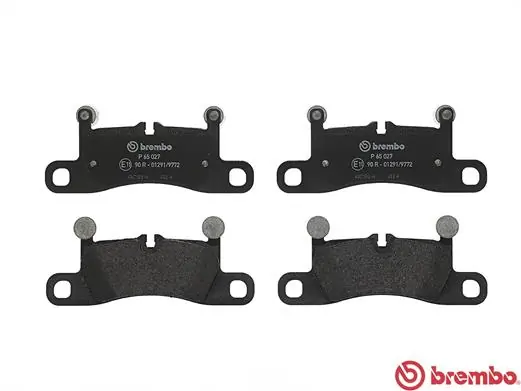 P65027 Brembo Pastillas freno traseras