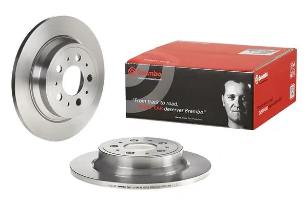 08776510 Brembo Freno de disco trasero