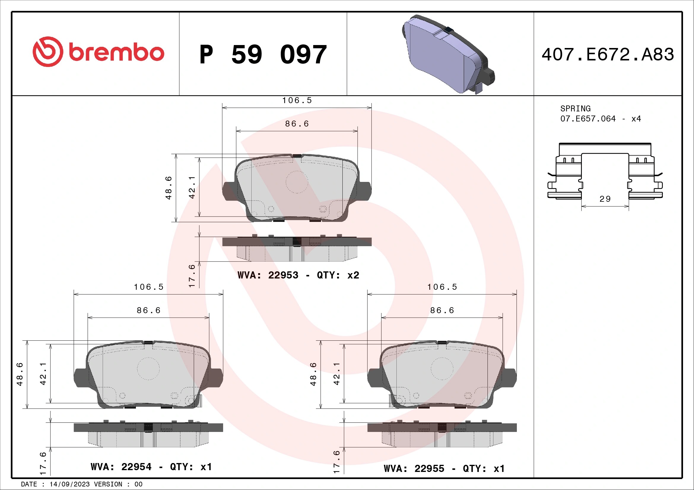 P59097 Brembo