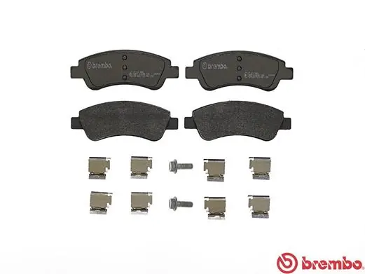 P61066 Brembo Pastillas delanteras