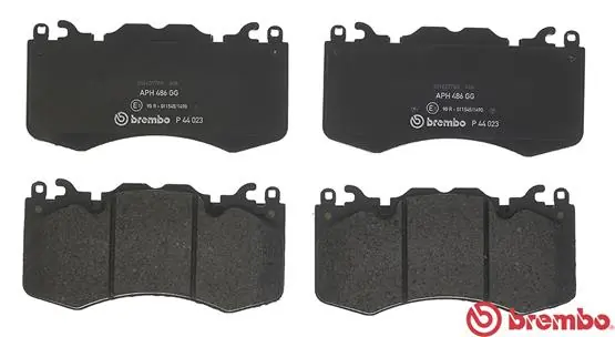 P44023 Brembo Pastillas delanteras