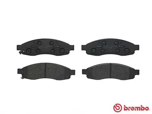 P58001 Brembo Pastillas delanteras
