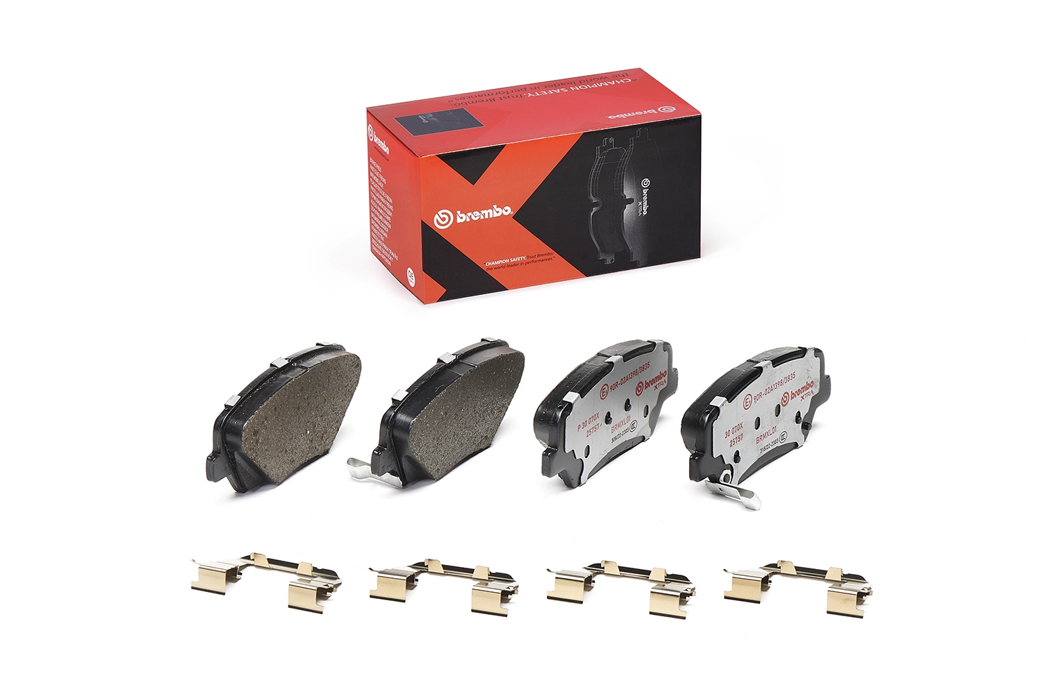 P30070X Brembo Pastillas delanteras
