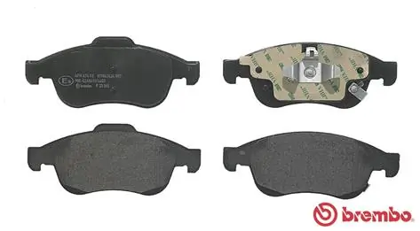 P23165 Brembo Pastillas delanteras