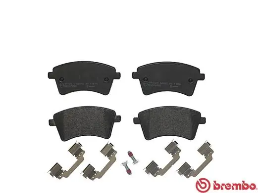 P68044 Brembo Pastillas delanteras