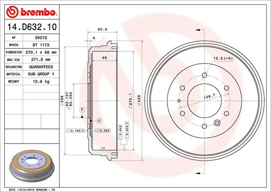 14D63210 Brembo