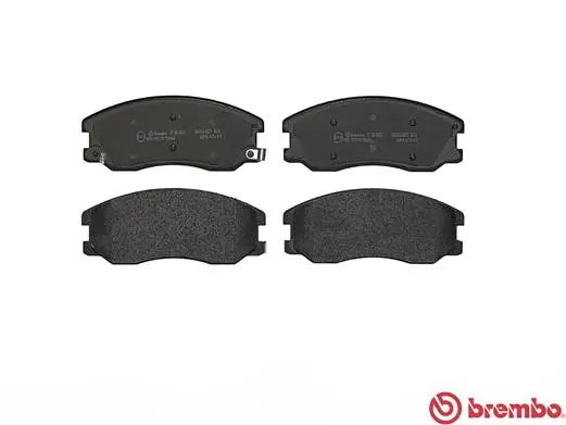 P10003 Brembo Pastillas delanteras