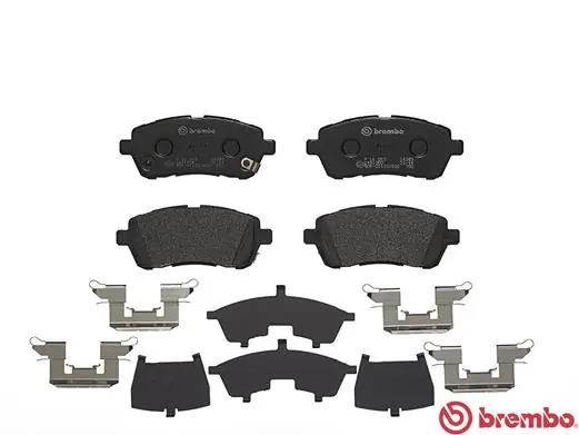P16013 Brembo Pastillas delanteras
